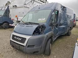 Salvage trucks for sale at Martinez, CA auction: 2021 Dodge RAM Promaster Delivery Van