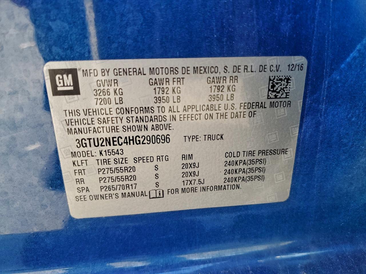 2017 GMC Sierra K1500 slt