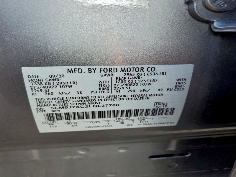 2020 Lincoln Aviator Reserve