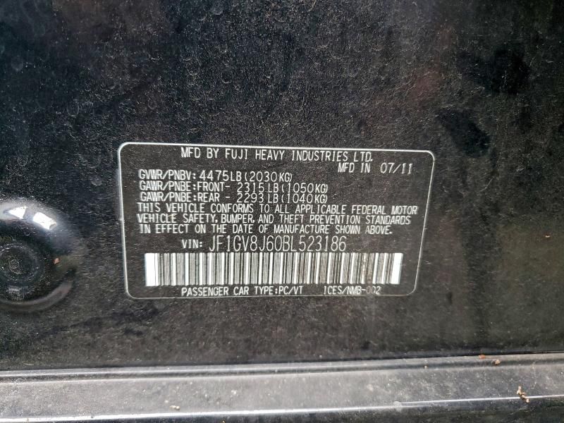 2011 Subaru Impreza wrx sti