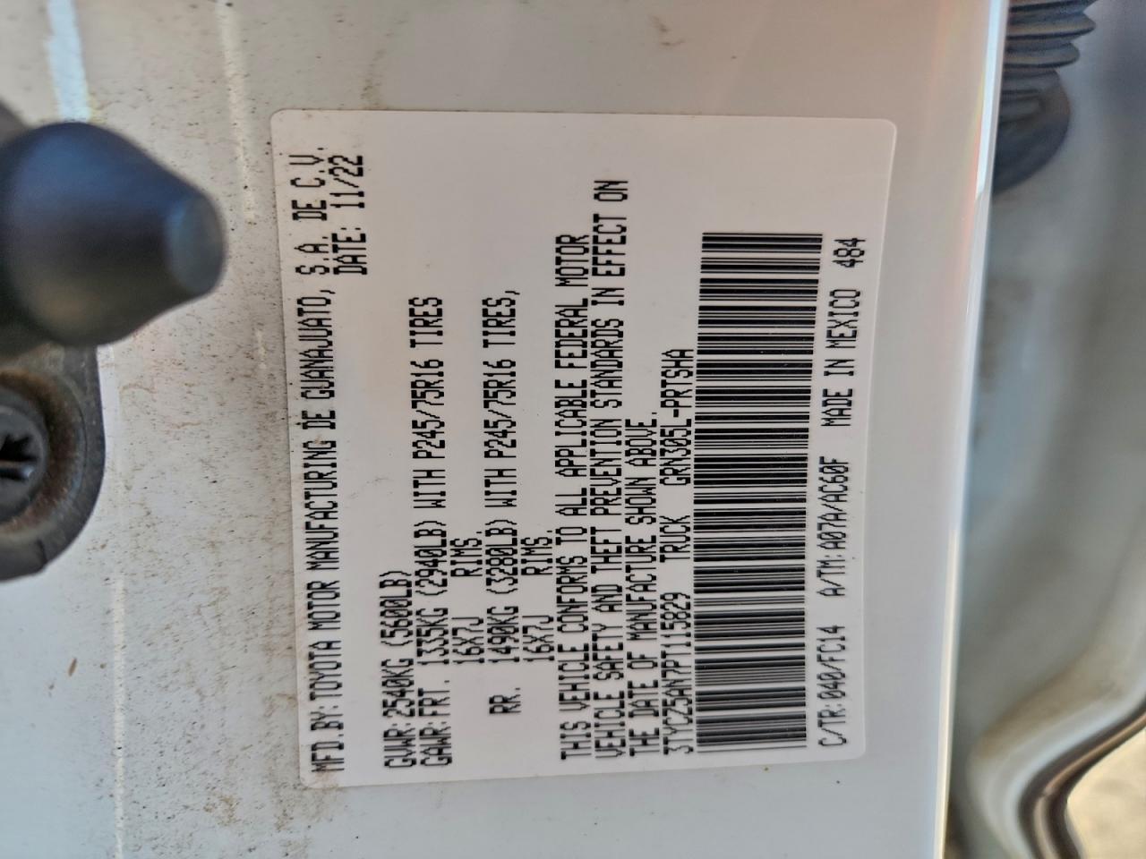 2023 Toyota Tacoma SR5 V6