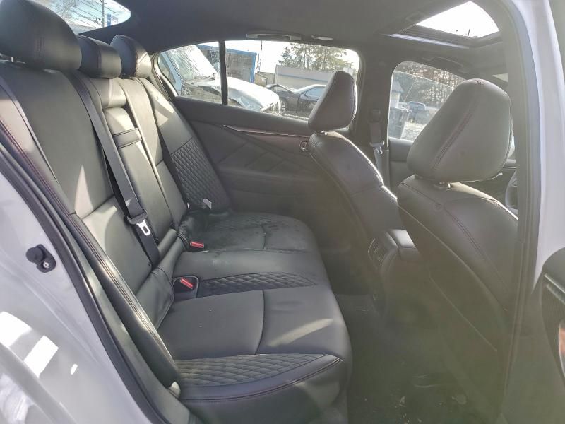 2022 Infiniti Q50 red Sport 400