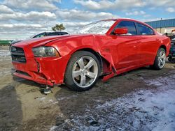 Salvage cars for sale from Copart Woodhaven, MI: 2014 Dodge Charger R/T