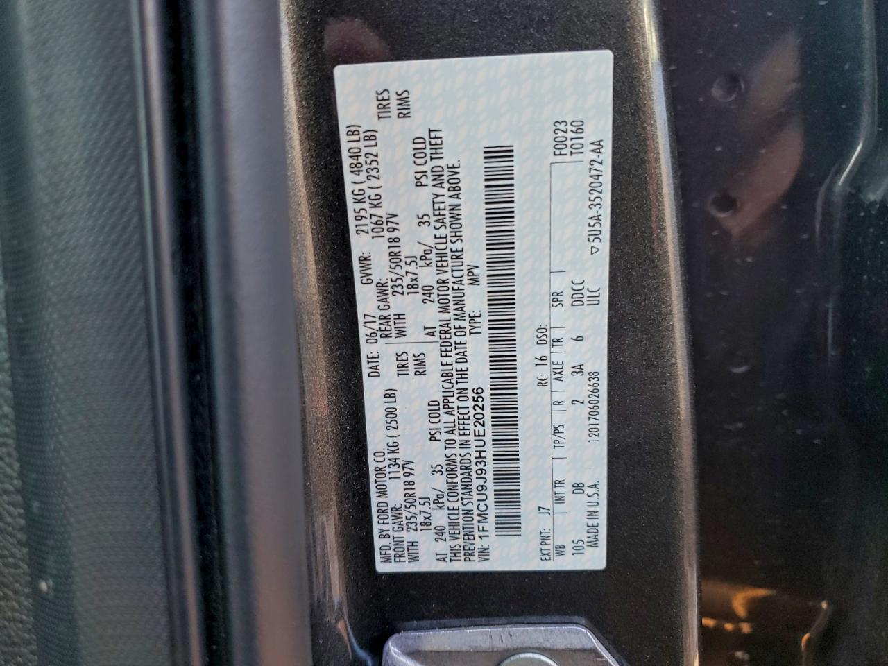 2017 Ford Escape Titanium