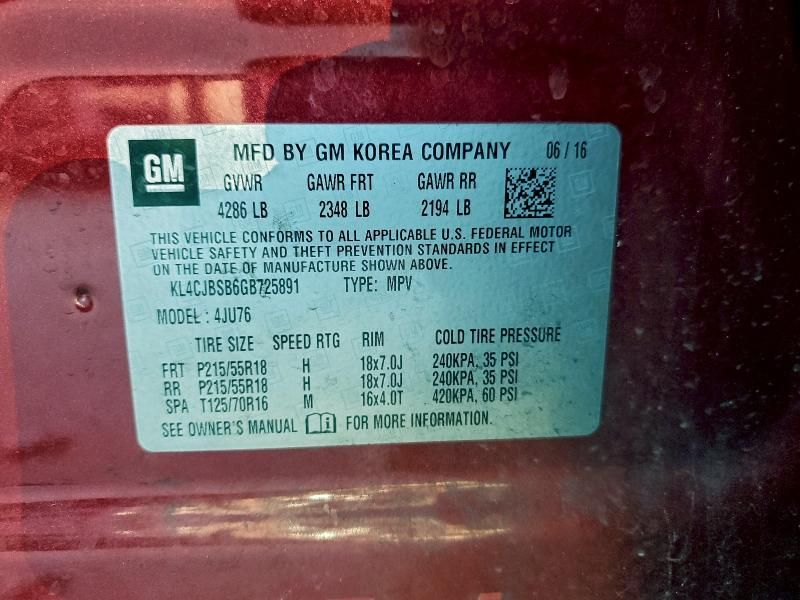 2016 Buick Encore Convenience