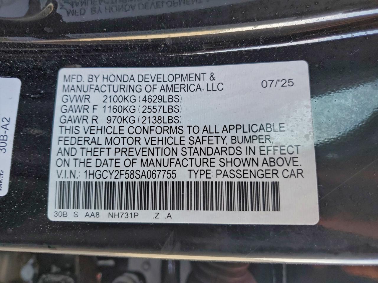 2025 Honda Accord Hybrid Sport