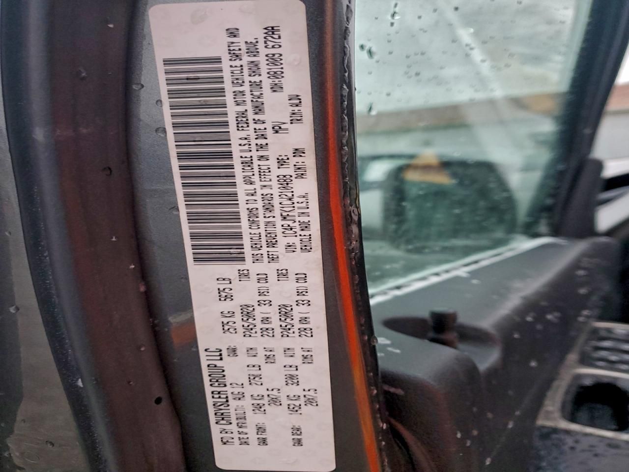 2012 Jeep Liberty jet