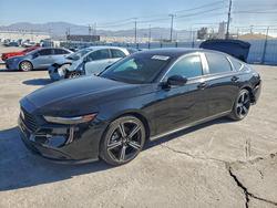 Honda salvage cars for sale: 2024 Honda Accord Hybrid Sport