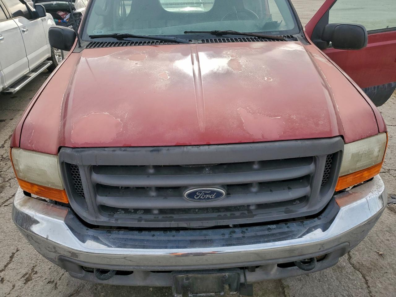 2001 Ford F250 Flatbed Truck