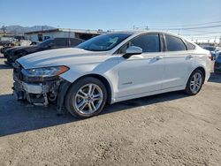 Salvage cars for sale from Copart Sun Valley, CA: 2018 Ford Fusion s Hybrid