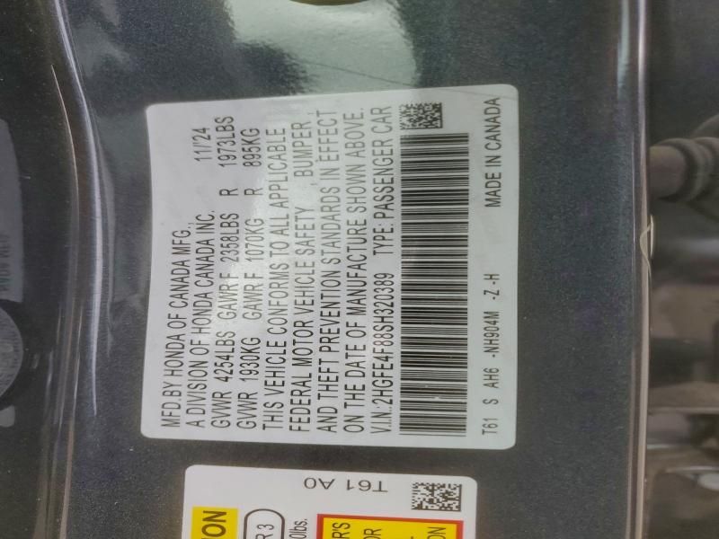 2025 Honda Civic Sport