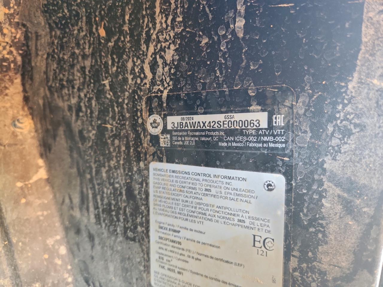 2025 Can-Am Commander XMR Utility Vehicle