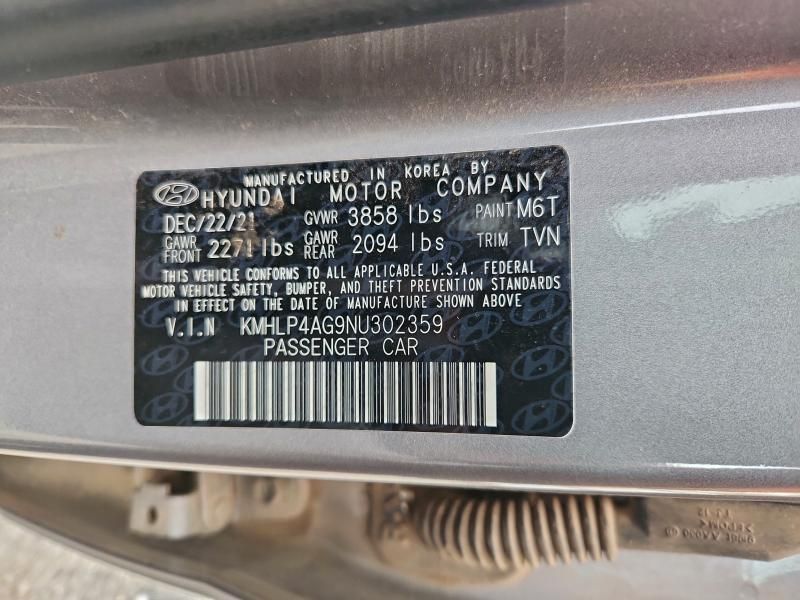 2022 Hyundai Elantra Limited