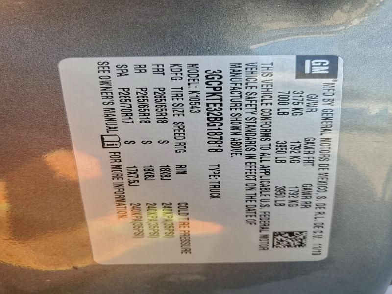 2011 Chevrolet Silverado K1500 ltz