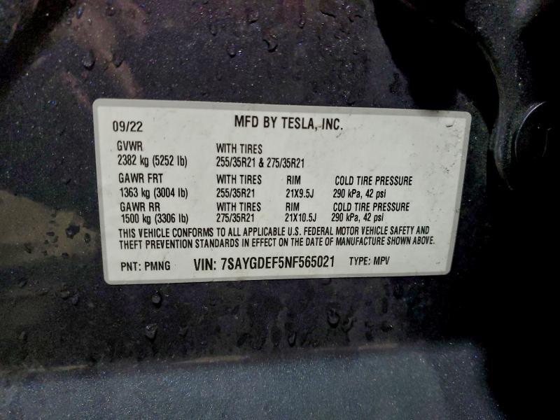 2022 Tesla Model y