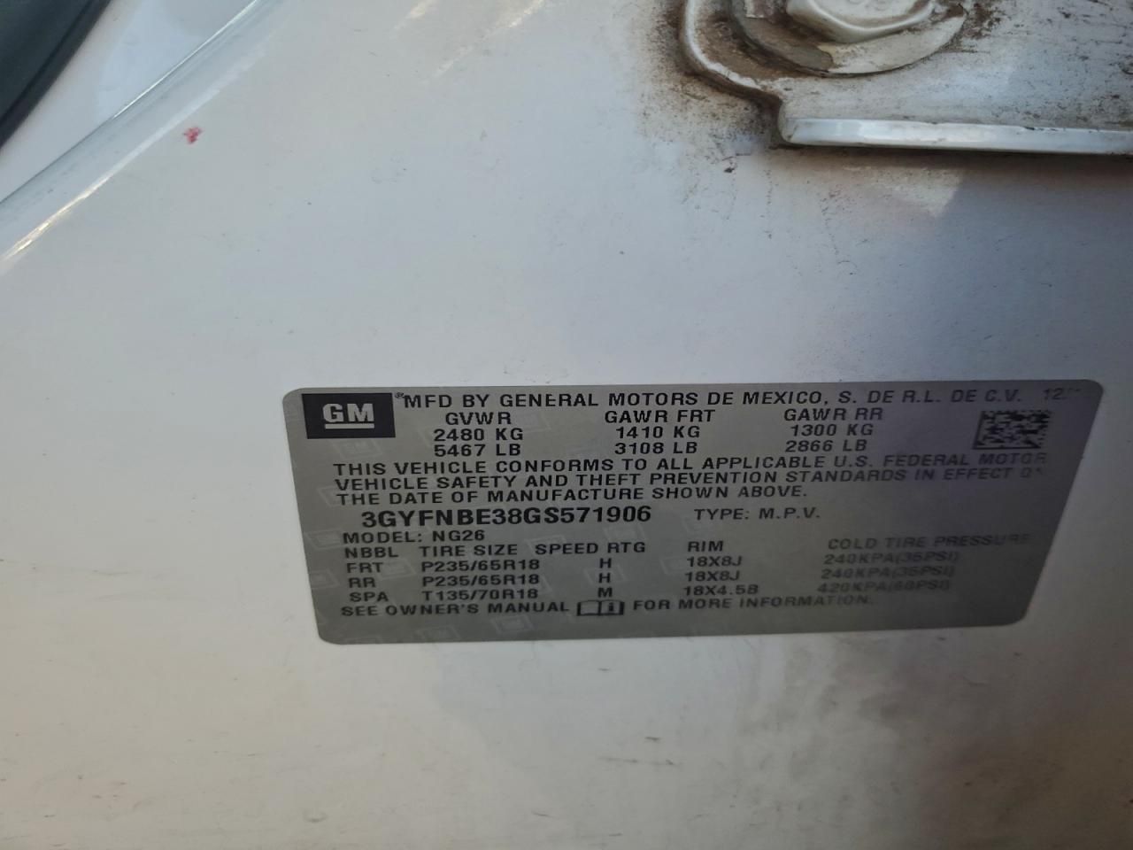 2016 Cadillac Srx Luxury Collection