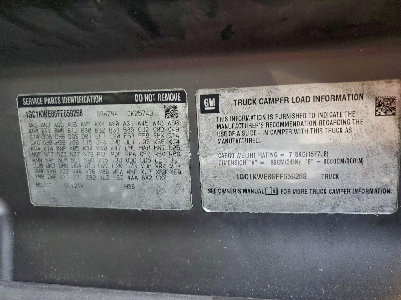 2015 Chevrolet Silverado K2500 Heavy Duty LTZ