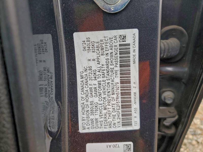 2024 Honda Civic Sport