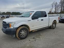 Salvage cars for sale from Copart Dunn, NC: 2018 Ford F150 Super cab