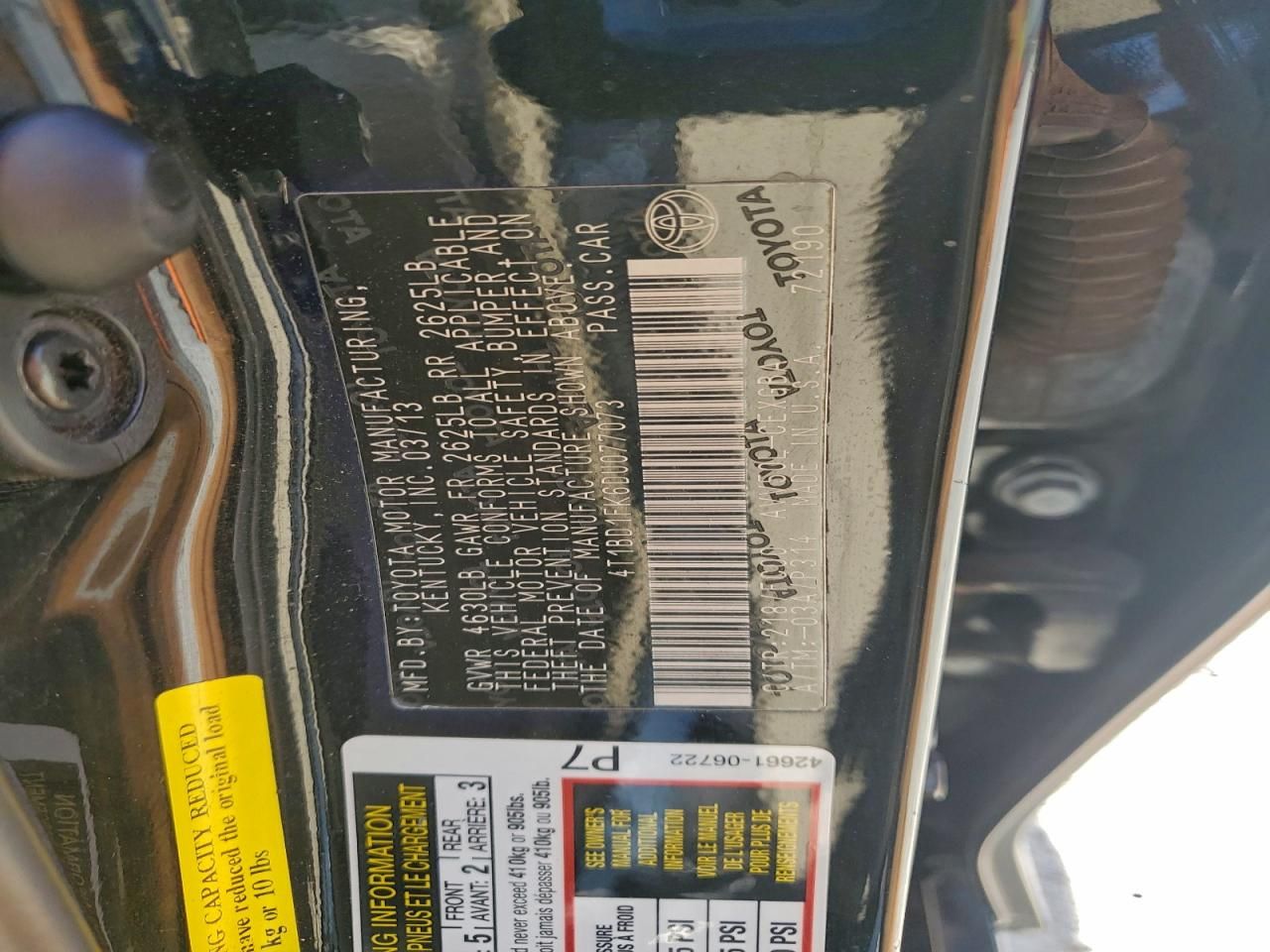 2013 Toyota Camry Hybrid