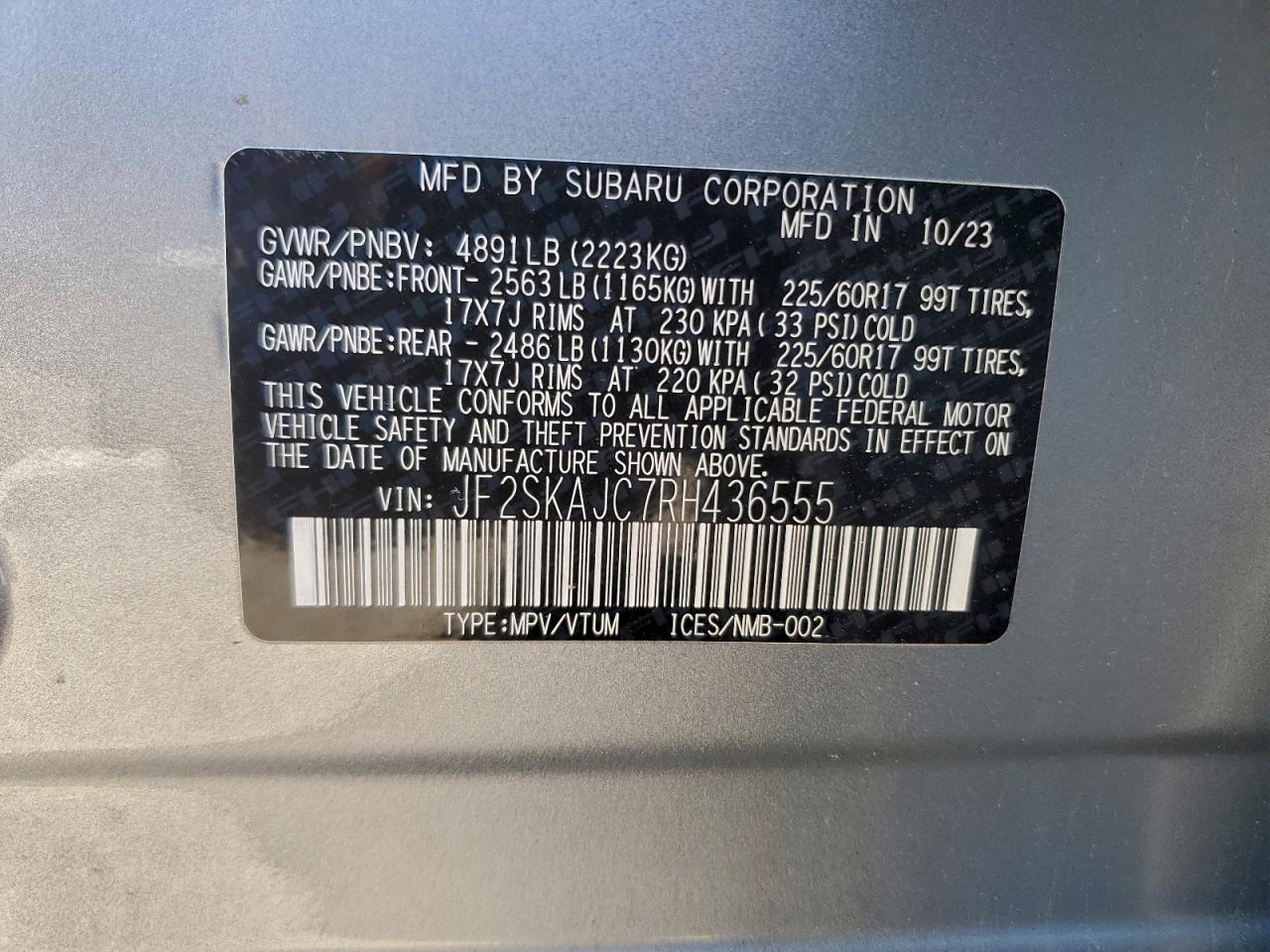 2024 Subaru Forester Wilderness