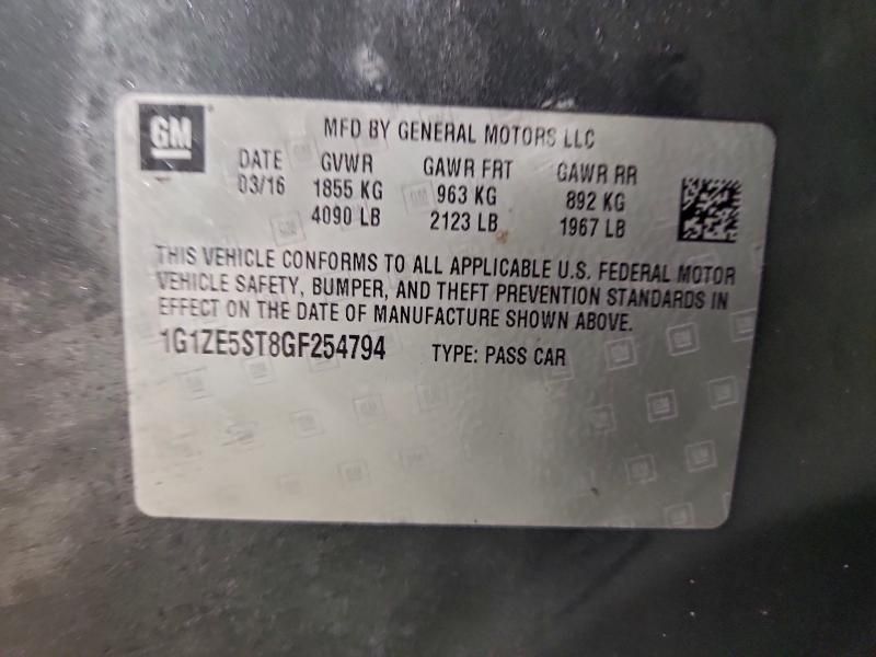 2016 Chevrolet Malibu lt