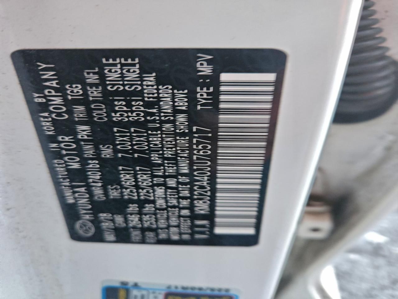 2018 Hyundai Tucson se