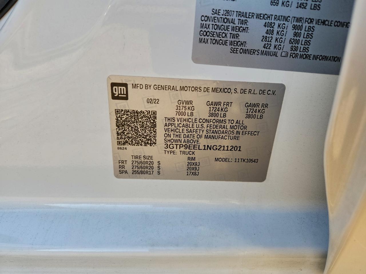 2022 GMC Sierra Limited K1500 AT4