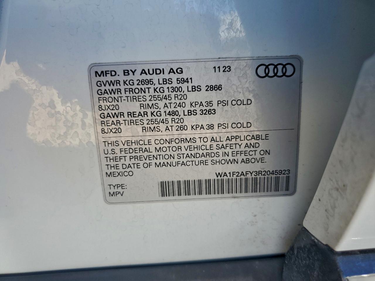 2024 Audi Q5 e Prestige 55