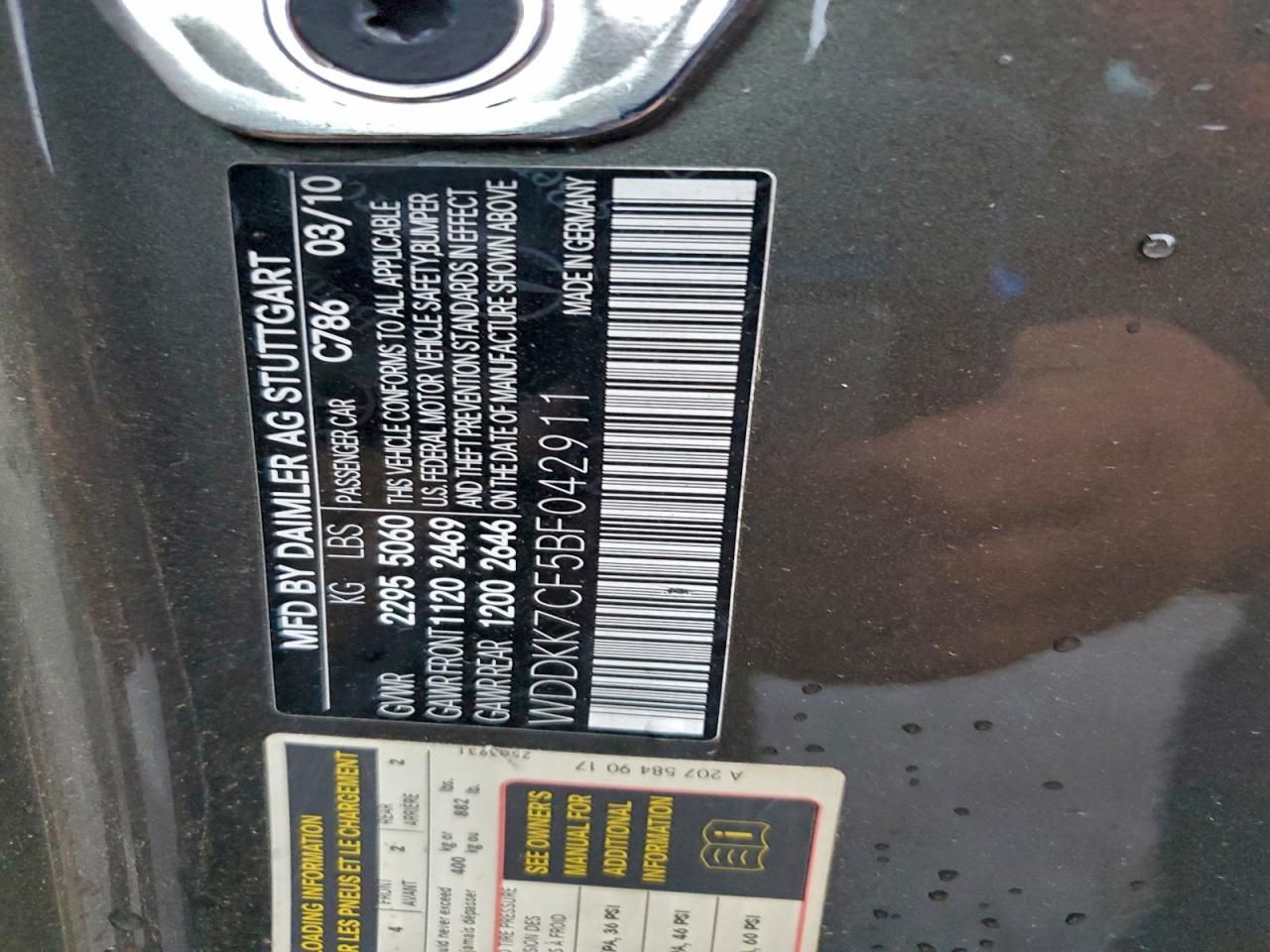 2011 Mercedes-Benz E 550