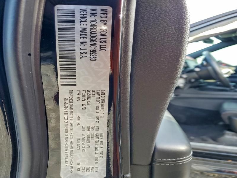 2022 Dodge Durango gt