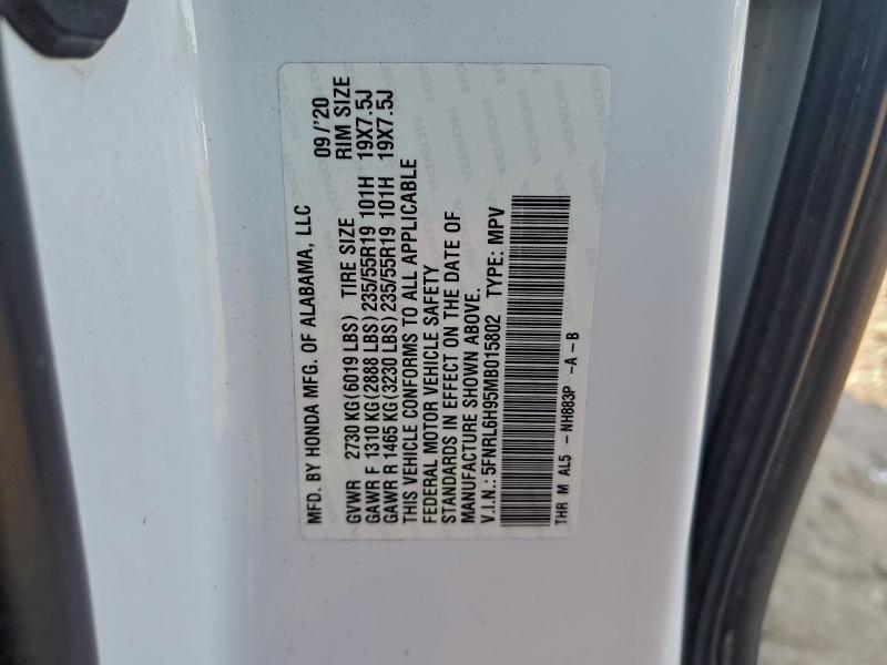 2021 Honda Odyssey Elite