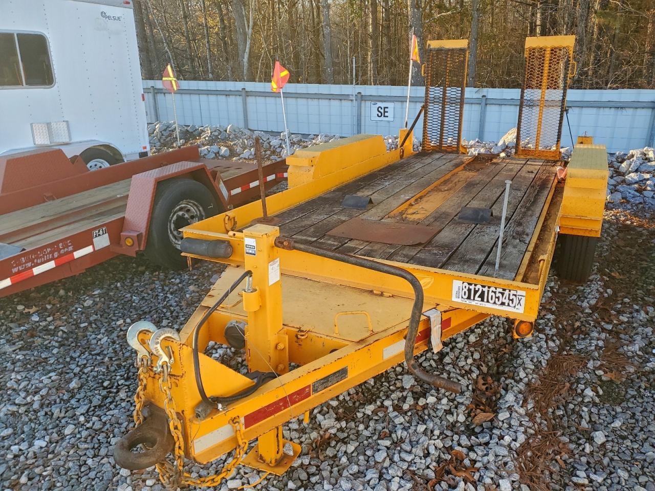 2020 Lucon 5T142BW-HDP Equipment Trailer