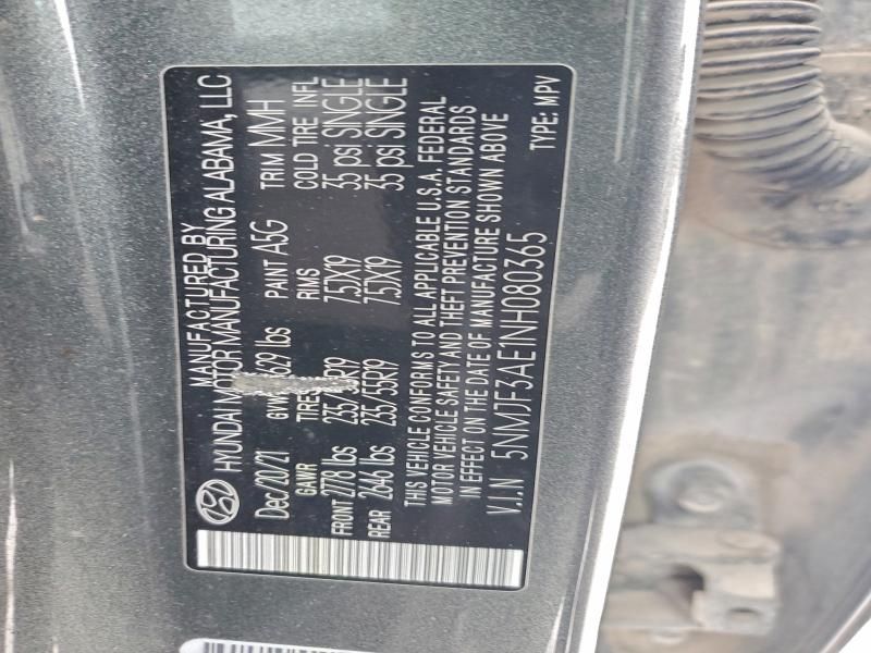 2022 Hyundai Tucson sel