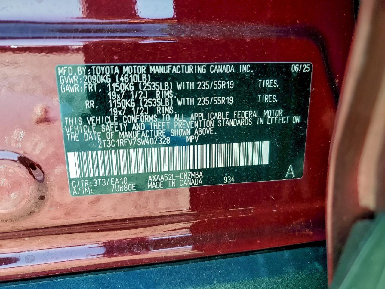 2025 Toyota Rav4 xle Premium