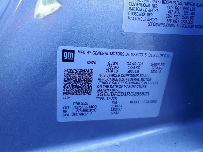 2024 Chevrolet Silverado K1500 lt Trail Boss