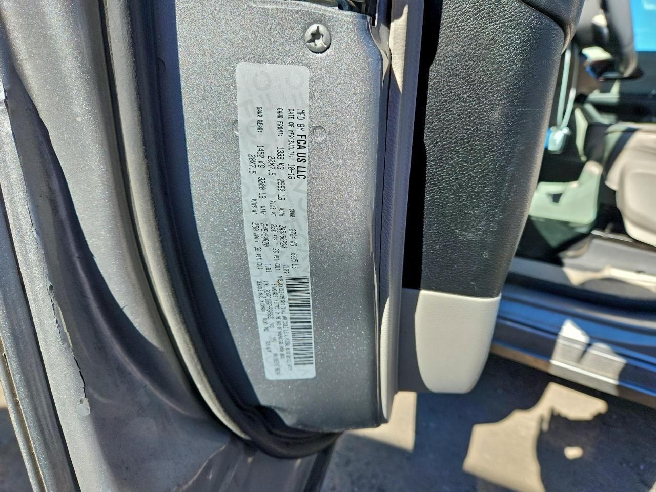 2017 Chrysler Pacifica Limited