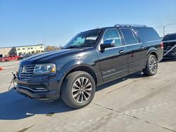 Salvage cars for sale from Copart Wilmer, TX: 2016 Lincoln Navigator l Select