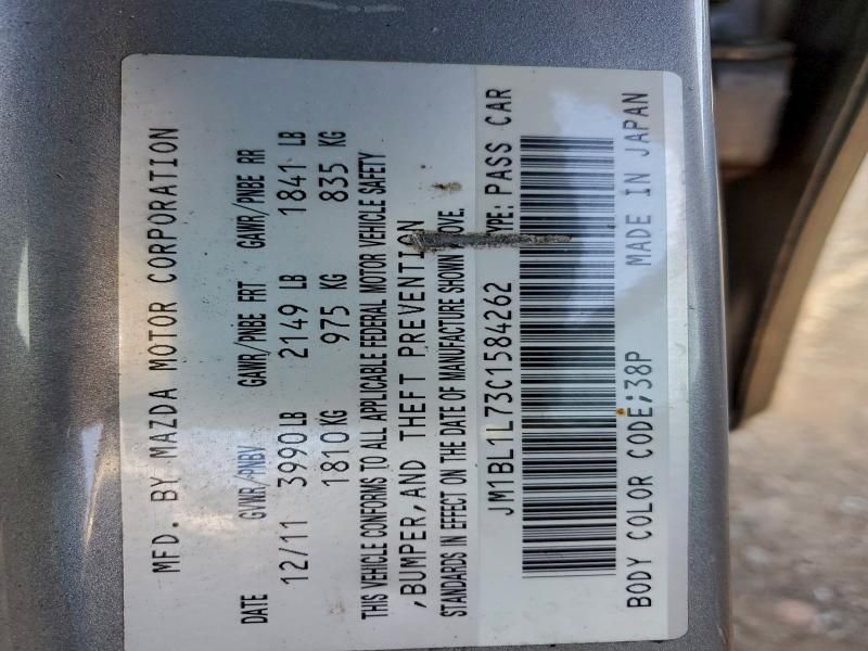 2012 Mazda 3 I