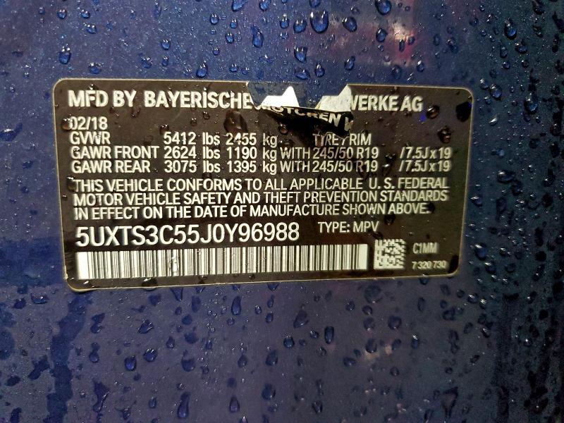 2018 BMW X3 Xdrivem40i