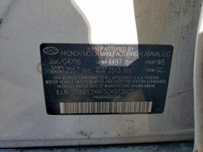 2016 Hyundai Sonata se