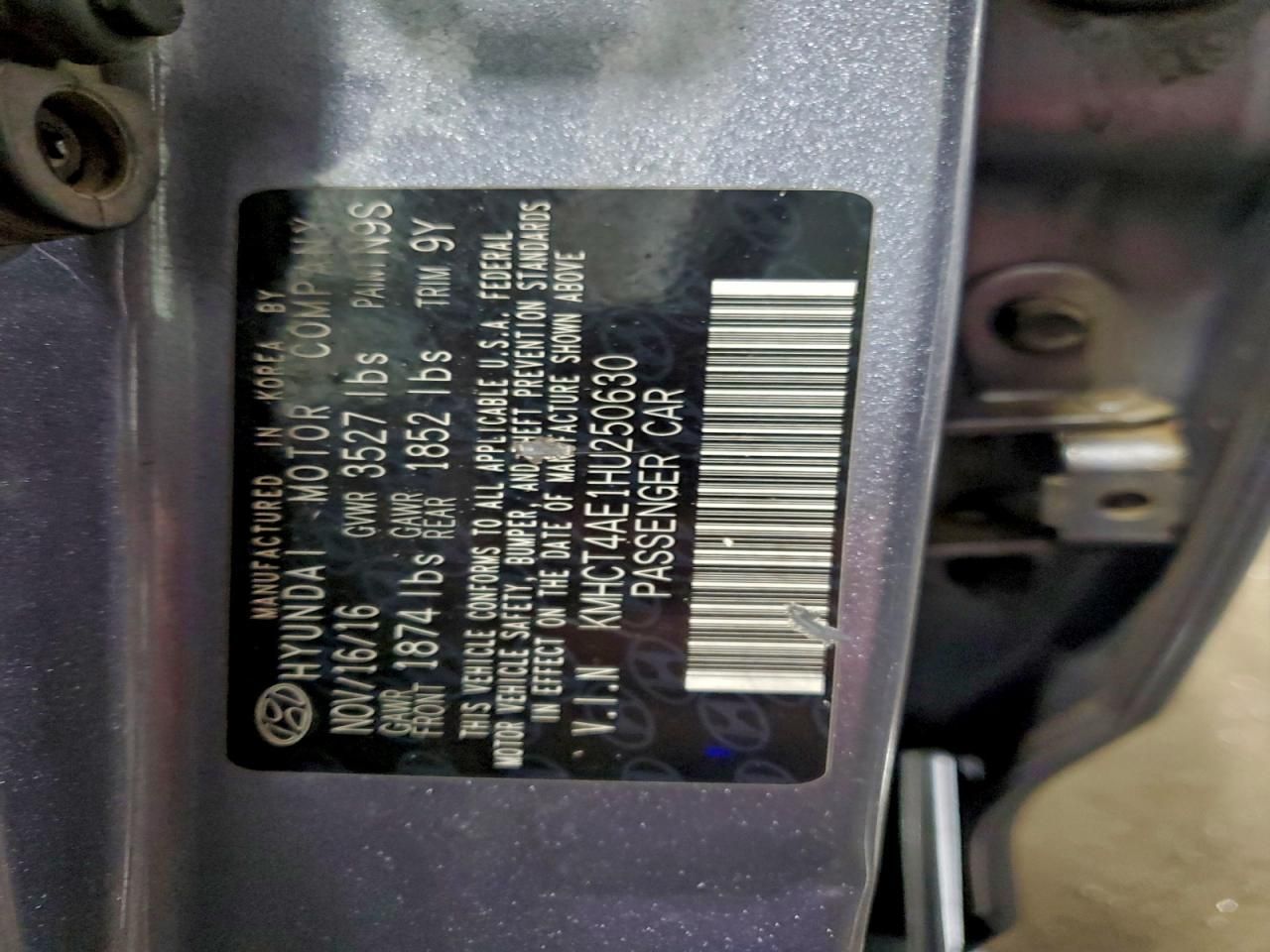 2017 Hyundai Accent se