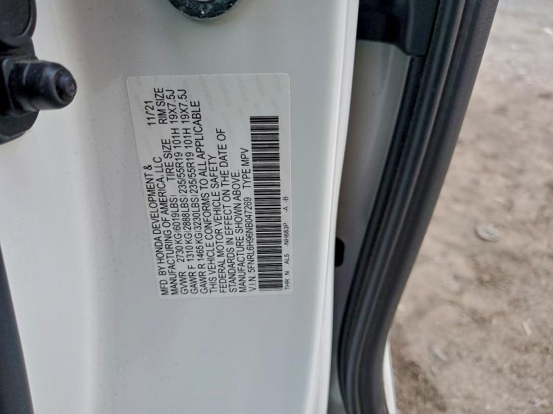 2022 Honda Odyssey Elite