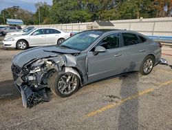 Hyundai salvage cars for sale: 2021 Hyundai Sonata sel