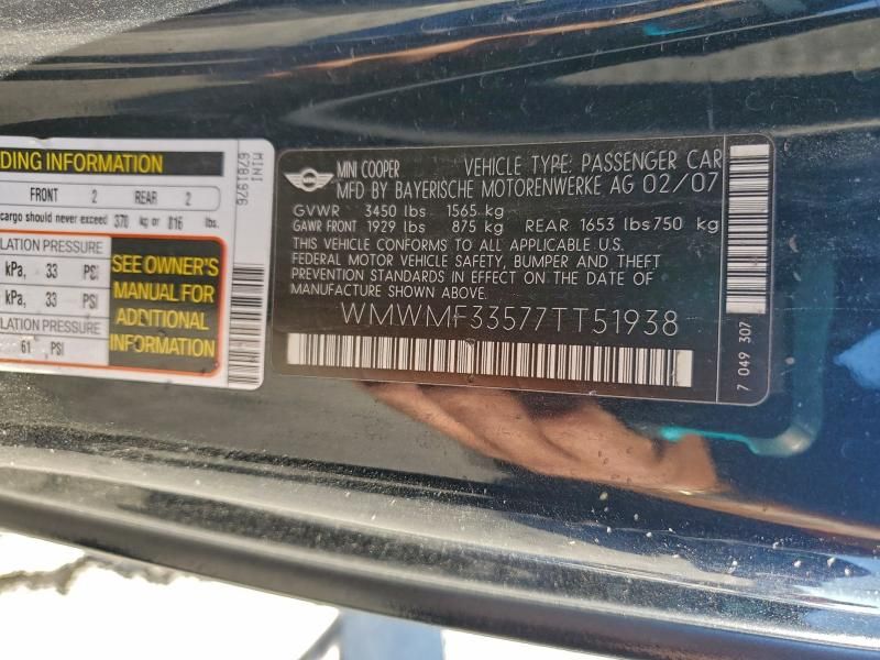 2007 Mini Cooper
