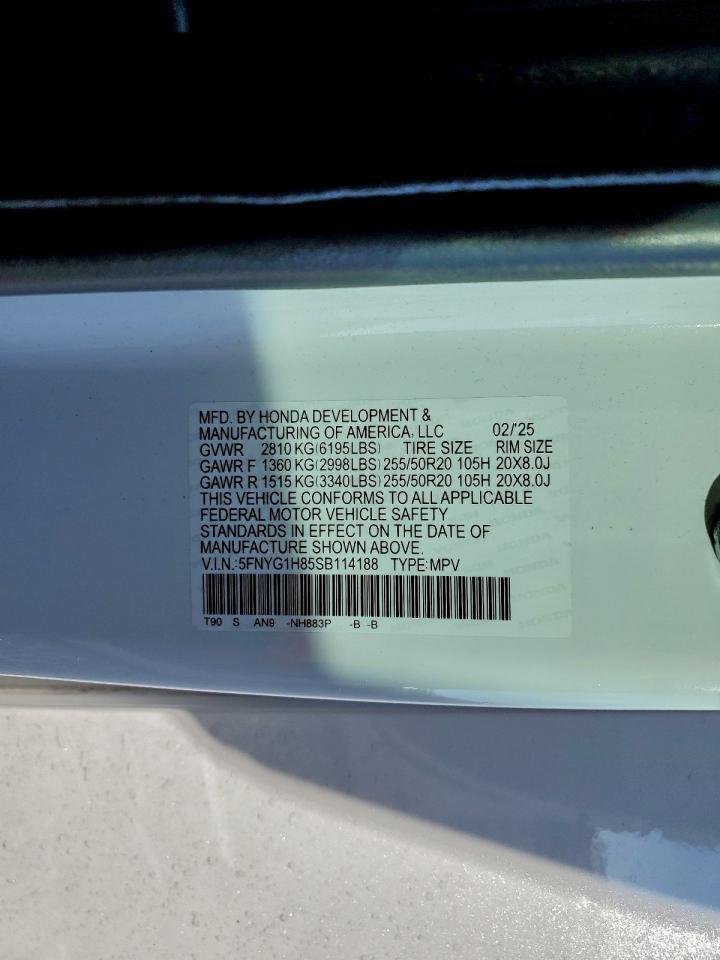 2025 Honda Pilot Elite