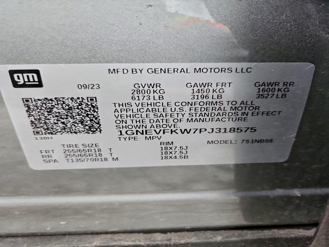 2023 Chevrolet Traverse ls