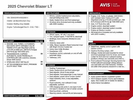 2025 Chevrolet Blazer 2LT