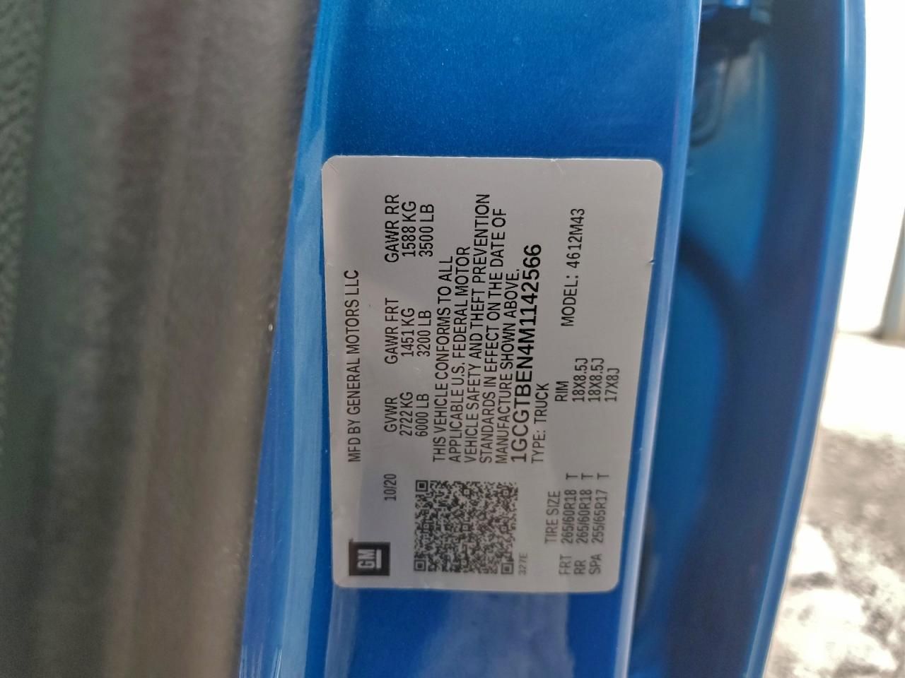 2021 Chevrolet Colorado