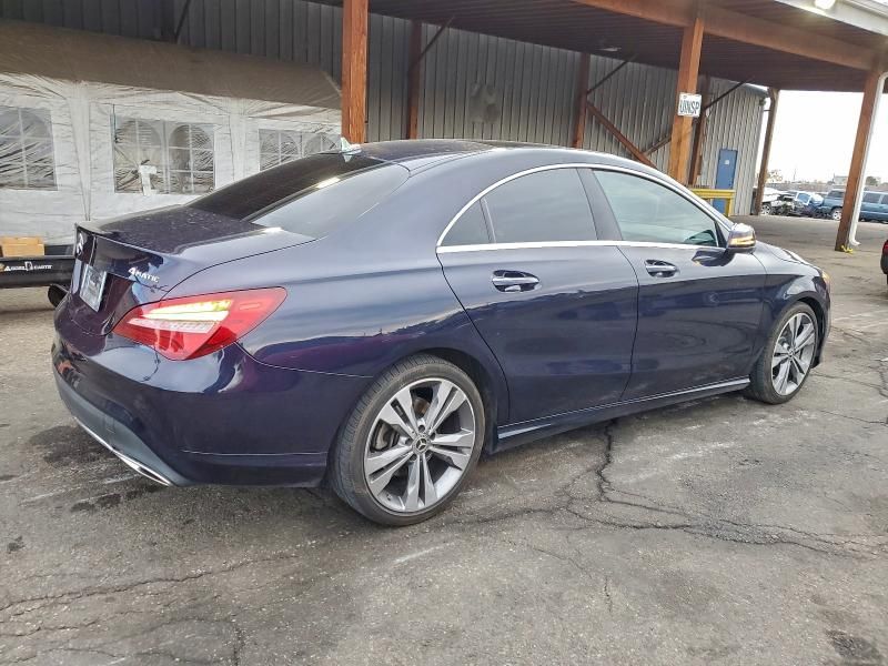 2018 Mercedes-Benz Cla 250 4matic